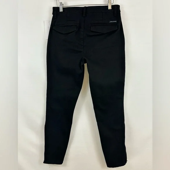 Social Standard by Sanctuary Logan Black Crop Utility Pant Zipper Ankle … - Picture 5 of 12